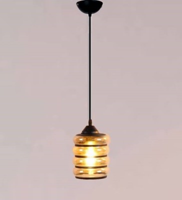 GENREE GEN-SURBHI GLASS HANGING Pendant Light/Hanging Light/Ceiling Light for Restaurant, Bedroom, Living Room and Home Decor Pendants Ceiling Lamp Pendants Ceiling Lamp Pendants Ceiling Lamp Pendants Ceiling Lamp(Brown)