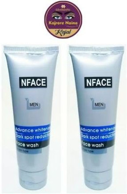 glomantic Kajal + N Face Men Advance Whitening Face Wash 2 pcs(2 Items in the set)