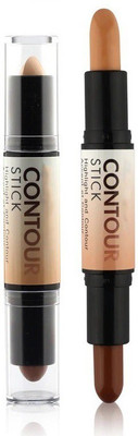 tanvi27 MATTE & CREAMY FINISH WATER PROF & LONG LASTING HIGHLIGHT & CONTOUR STICK Concealer(BEIGE, 8 g)