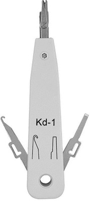 Inditrust KD-1 Impact Punch Down Tool for Seating Wire Into Terminal Cable Insertion Tool for Networking Professionals Telecom Phone Cable Ethernet Cat5 RJ11 RJ45 Patch Panel Faceplate.Punch Tool CAT5 CAT6. KRONE KD-1 Cordless Crimper