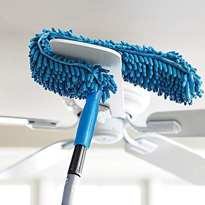 UBJI Flexible Fan mop for Quick and Easy Cleaning of Home Dust Mop(Multicolor)