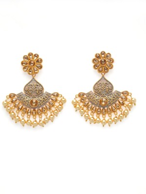 PANASH Gold-Toned Classic Alloy Drops & Danglers