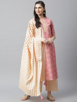 METRO-FASHION Women Kurta Palazzo Set