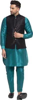 abeer fashion Men Kurta Pant Ethnic Jacket Set
