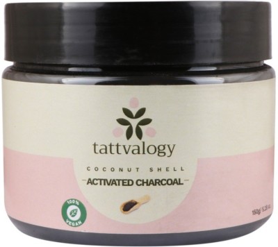 Tattvalogy Activated Charcoal Fine Powder (From Coconut Shell)(150 g)