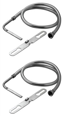 Joyway Multi Jet Spray With 1 Meter Flexible Tube, Bidget Hand Free Spray For Toilet - Set Of 2 Pieces Faucet Set