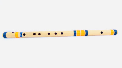 BestBrother C Natural Medium Right Hand Bamboo Flute Bansuri Bamboo Flute(48 cm)