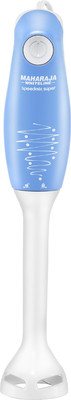MAHARAJA WHITELINE HAND BLENDER SPEED MIX 175 W Hand Blender (White and blue)