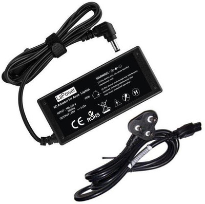 Lapower N50VC-FP008C, N50VC-FP015C,N50VC-FP125C Laptop Charger 65 W Adapter(Power Cord Included)