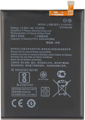 SUPERCART Mobile Battery For  Asus Zenfone C11P1611 3 Max 3 Month Warranty