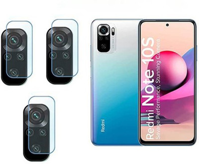 RAULS Back Camera Lens Glass Protector for Redmi Note 10S CAMERA LENS(Pack of: 3)