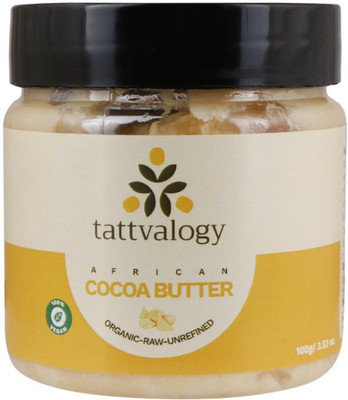 Tattvalogy African Cocoa Butter- Raw, Unprocessed & Unrefined(100 g)