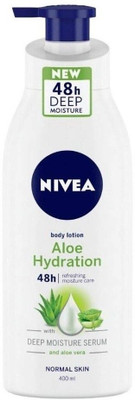 NIVEA Aloe Hydration Body Lotion Deep Moisture 400ml (Set of 1)(400 ml)