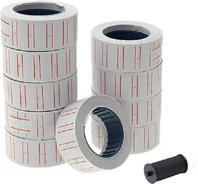 ROYAL STIC Paper Labels for Gun Self Adhesive Paper Label(White)