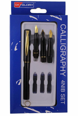 kstore CALLIGRAPHY PEN Calligraphy(Ink Color - Blue)