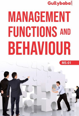 IGNOU MS-1 : Management Functions And Behaviour(Paperback, GPH Panel of Experts)