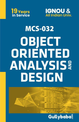 IGNOU MCS-032 : Object Oriented Analysis And Design(Paperback, GPH Panel of Experts)