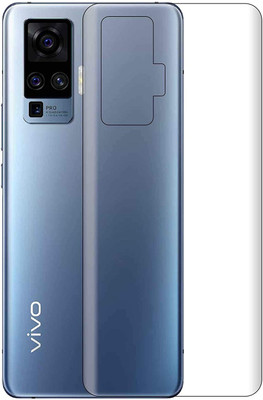 Mobilive Back Screen Guard for Vivo X50 Pro Edge to Edge Back Screen Protector (Not Tempered Glass)(Pack of 1)