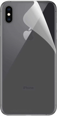 Casesily Back Screen Guard for Apple iPhone X Edge to Edge Soft Gel Nano Back Screen Protector (Not Tempered Glass)(Pack of 1)
