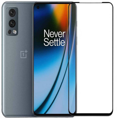 aplexx Edge To Edge Tempered Glass for Oneplus Nord 2 5G, Oneplus Nord 2(Pack of 1)