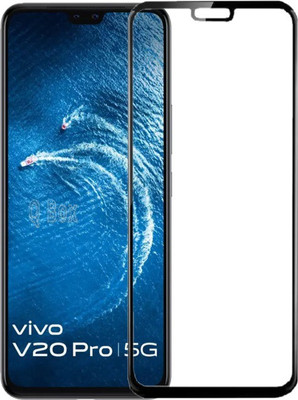 Q Box Edge To Edge Tempered Glass for Vivo V23 5G(Pack of 1)