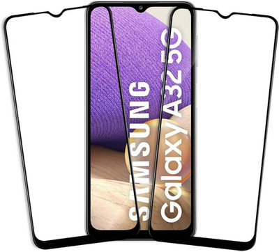 aplexx Edge To Edge Tempered Glass for Samsung galaxy A32, Samsung galaxy A31(Pack of 2)