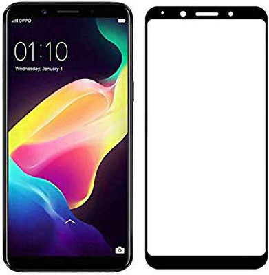 alphax Edge To Edge Tempered Glass for Oppo F5(Pack of 1)