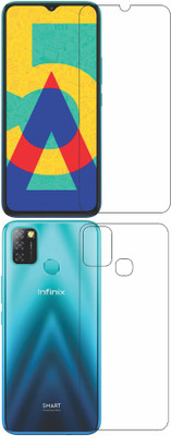 wooden craft Front and Back Tempered Glass for Infinix Smart 5A {Flexible}, X657C, Smart 5A(Pack of 2)