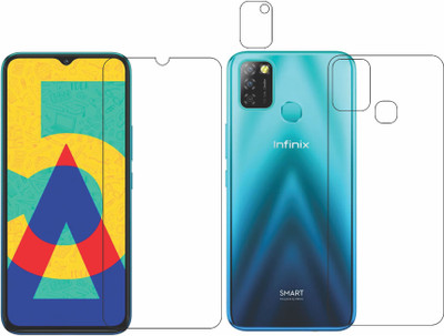 wooden craft Front and Back Tempered Glass for Infinix Smart 5A {Flexible}, X657C, Smart 5A(Pack of 3)