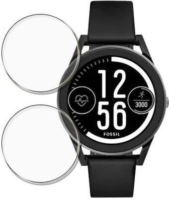 tombik Impossible Screen Guard for Fossil Q Control(Pack of 2)