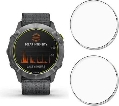 tombik Impossible Screen Guard for Garmin Enduro Smartwatch(Pack of 2)