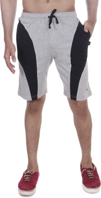 Vego Printed Men Grey Bermuda Shorts