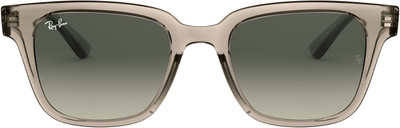 Ray-Ban Retro Square Sunglasses(For Men & Women, Grey)