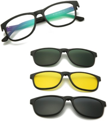 follow the blue Spectacle Sunglasses(For Men & Women, Multicolor)