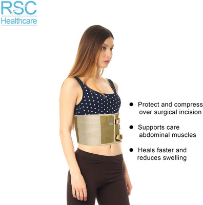 rsc healthcare Abdominal Belt After Delivery Postoperative Maternity Belt Abdomen Support Abdominal Belt(Beige)