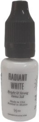 tattoo RADIANT WHITE 1/2 OZ Tattoo Ink(White 15 ml)