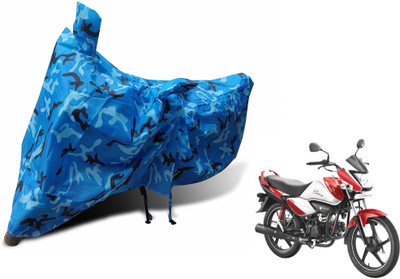 Auto Hub Waterproof Two Wheeler Cover for Hero(MotoCorp Splendor iSmart, Blue)