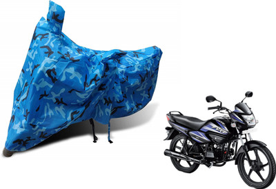 Auto Hub Waterproof Two Wheeler Cover for Hero(Splendor NXG, Blue)