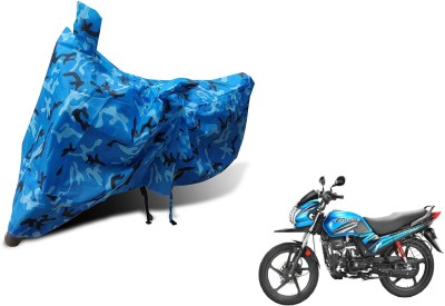 Auto Hub Waterproof Two Wheeler Cover for Hero(Passion Pro TR, Blue)