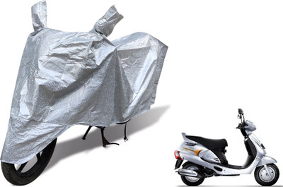 Auto Hub Waterproof Two Wheeler Cover for Mahindra(Duro, Silver)