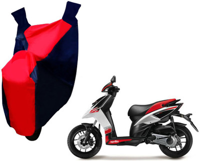 Selifaur Two Wheeler Cover for Aprilia(SR 125, Red, Blue)