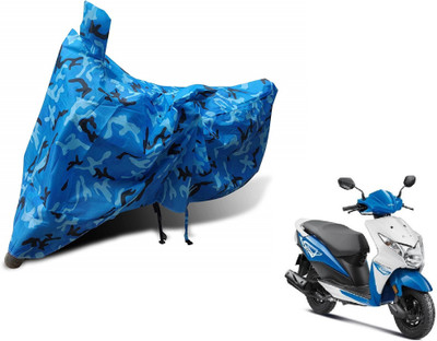MOCKHE Waterproof Two Wheeler Cover for Honda(Deo, Blue)