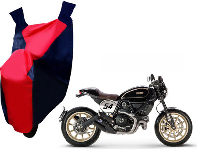 Selifaur Two Wheeler Cover for Ducati(Scrambler, Red, Blue)