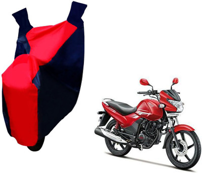 Selifaur Two Wheeler Cover for Hero(Achiever, Red, Blue)