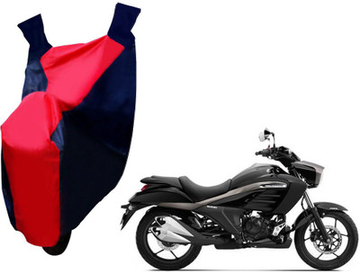 Selifaur Two Wheeler Cover for Suzuki(GSX, Red, Blue)