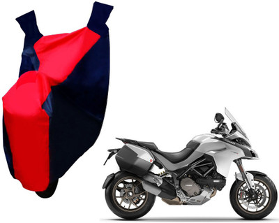 Selifaur Two Wheeler Cover for Ducati(Multistrada, Red, Blue)