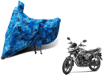 Auto Hub Waterproof Two Wheeler Cover for Honda(CB Shine, Blue)