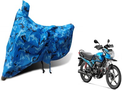 Auto Hub Waterproof Two Wheeler Cover for Hero(Passion Pro, Blue)