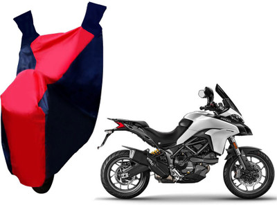 Selifaur Two Wheeler Cover for Ducati(Multistrada, Red, Blue)