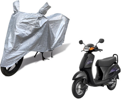 MOCKHE Waterproof Two Wheeler Cover for Honda(Activa, Silver)